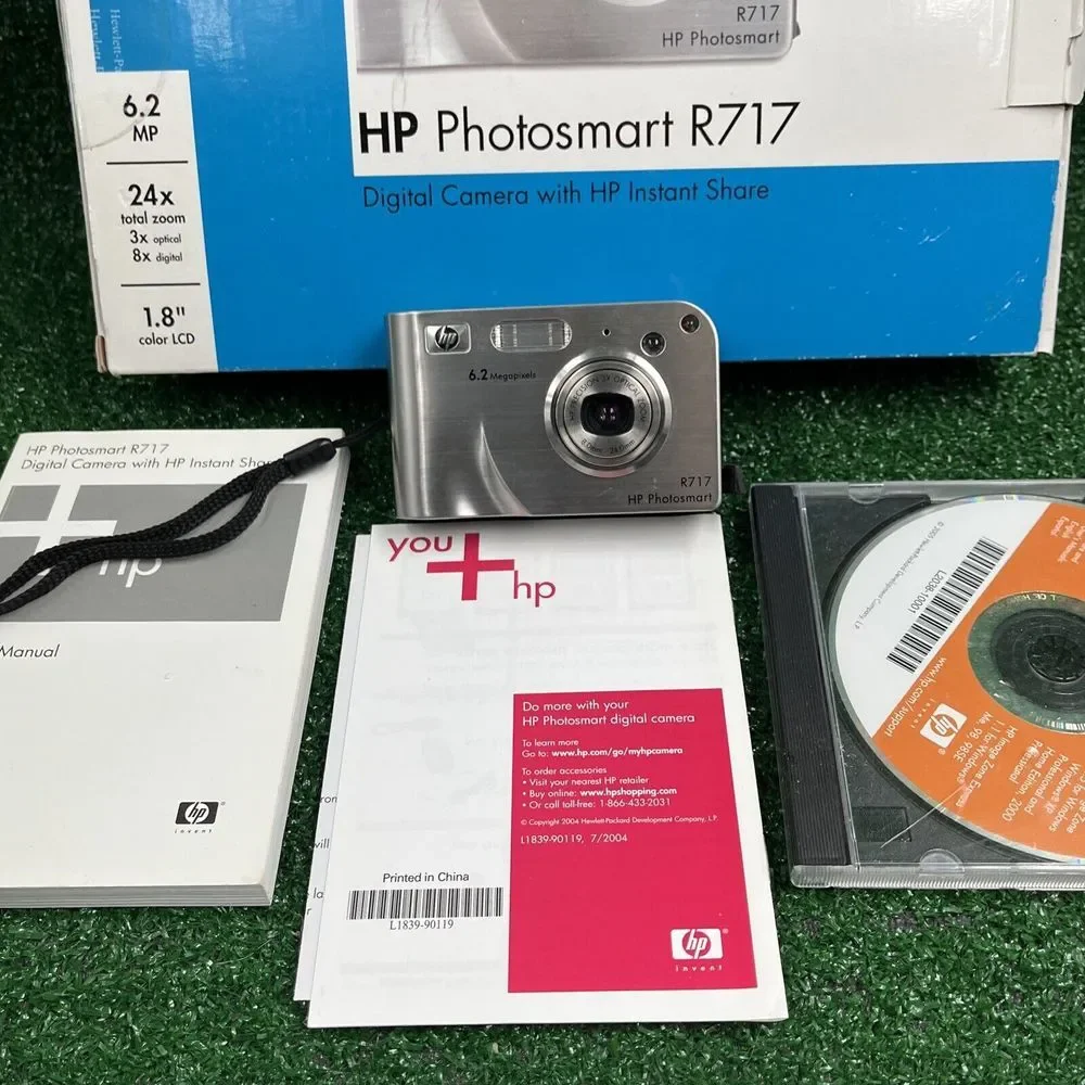 HP PhotoSmart R707 5.1MP Digital Camera With HP Instant Share For‎ Parts